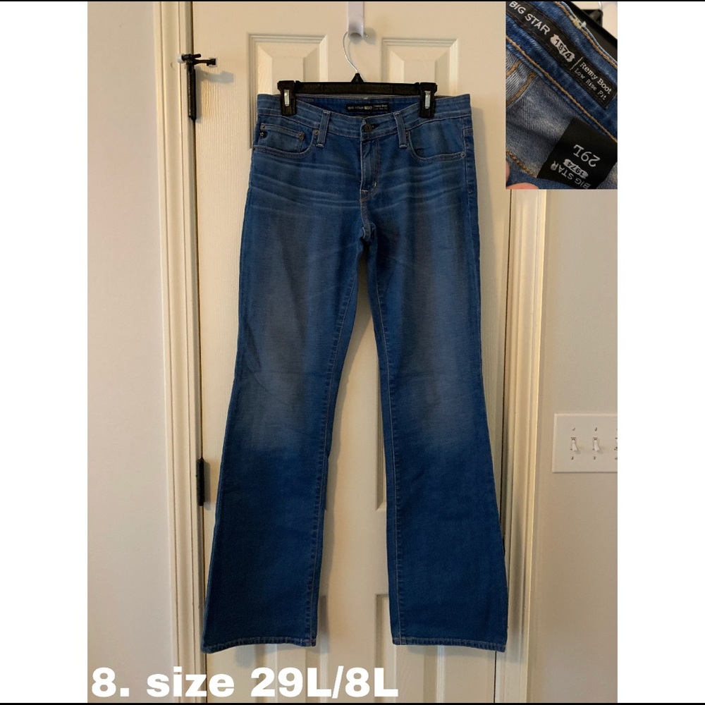 big star boot cut jeans